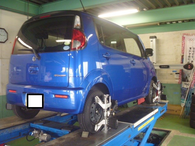 フラ付く車体をシャキッとね!!! | スズキ 足まわり（サスペンション・ブレーキ） 足まわり（サスペンション・ブレーキ） >  サスペンションパーツ関連取付 | アフターパーツ取り付け事例☆ | コクピット 麻生 | お店の得意技紹介
