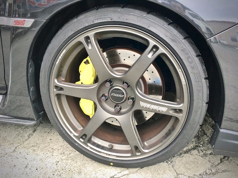 VAB D型 SUBARU WRX STI Type S ✖ VOLK RACING TE037 6061 ✖ POTENZA