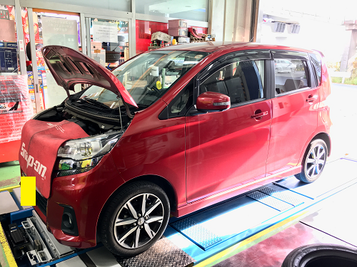 日産デイズの車高調取付 日産 デイズ 足まわり サスペンション ブレーキ 足まわり サスペンション ブレーキ サスペンションパーツ関連取付 スタッフ日記 コクピット コジマ 車のカスタマイズにかかわるスタッフより