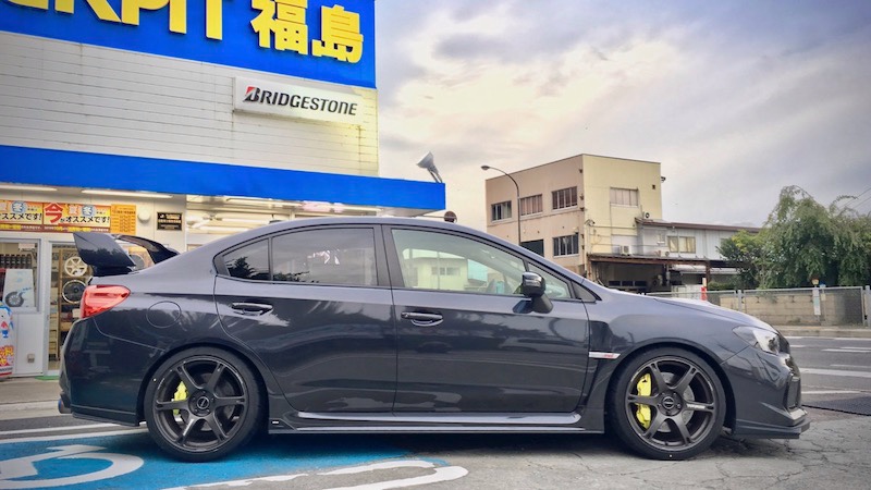 VAB D型 SUBARU WRX STI Type S ✖ VOLK RACING TE037 6061 ✖ POTENZA
