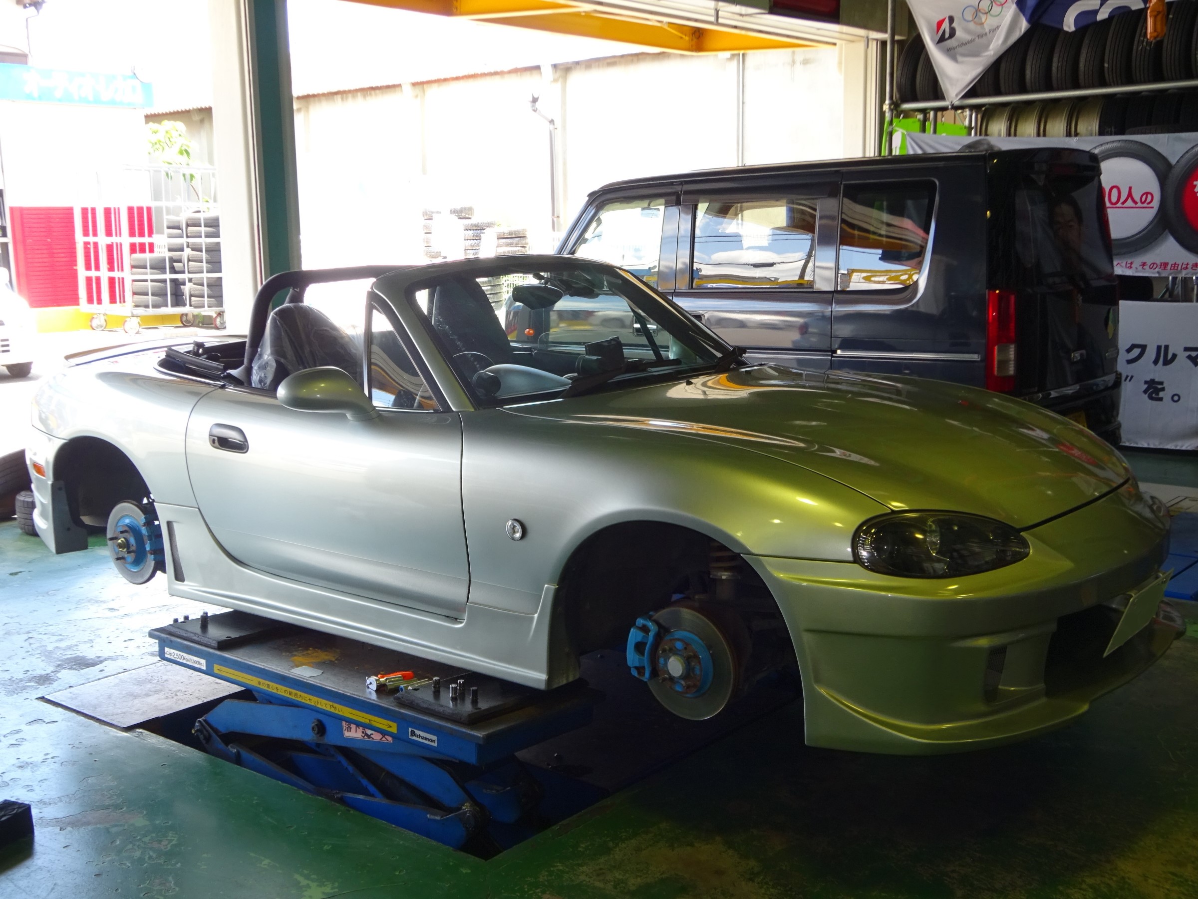 Nbロードスター足回りリフレッシュ マツダ ロードスター 足まわり サスペンション ブレーキ 足まわり サスペンション ブレーキ サスペンションパーツ関連取付 Staff日記 コクピット さつま貝塚 車のカスタマイズにかかわるスタッフより