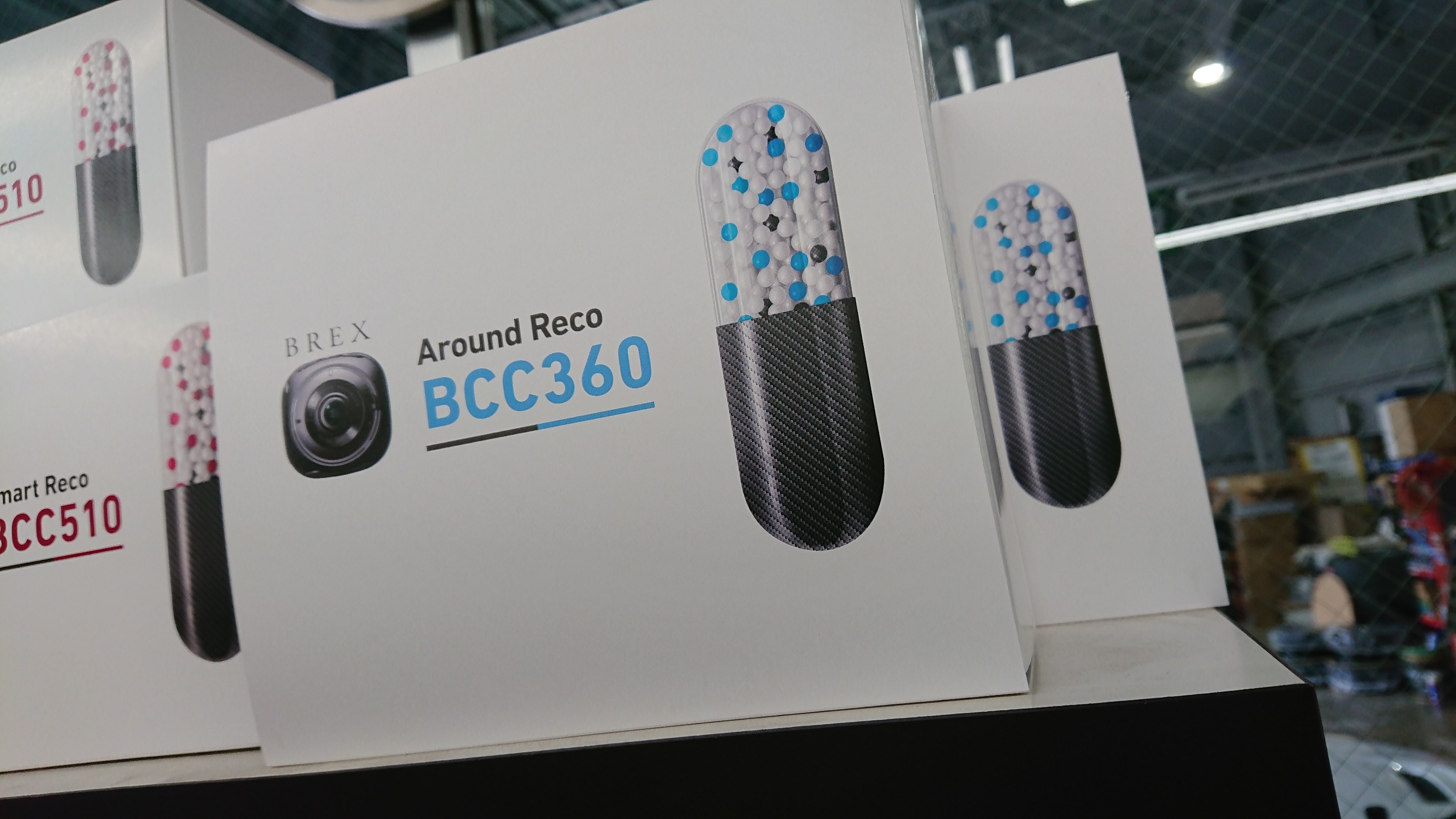 新商品！ BREX 360度カメラ ドライブレコーダー Around Reco BCC360