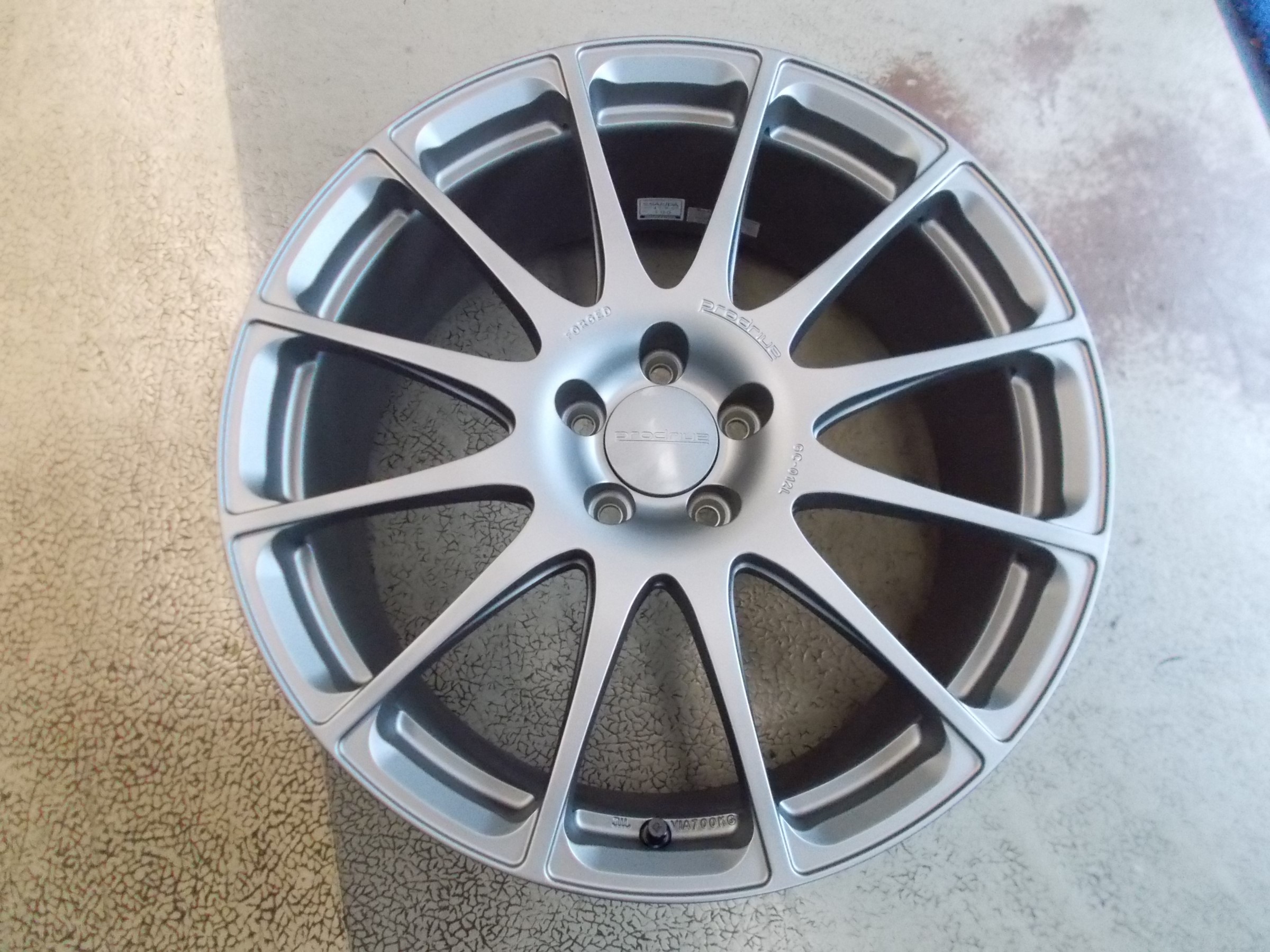 プロドライブ　 鍛造アルミホイール GC-012Ｌ 50系プリウス　レガシィ 鍛造品】ブリヂストン プロドライブ GC-012L 19in 8.0J +50