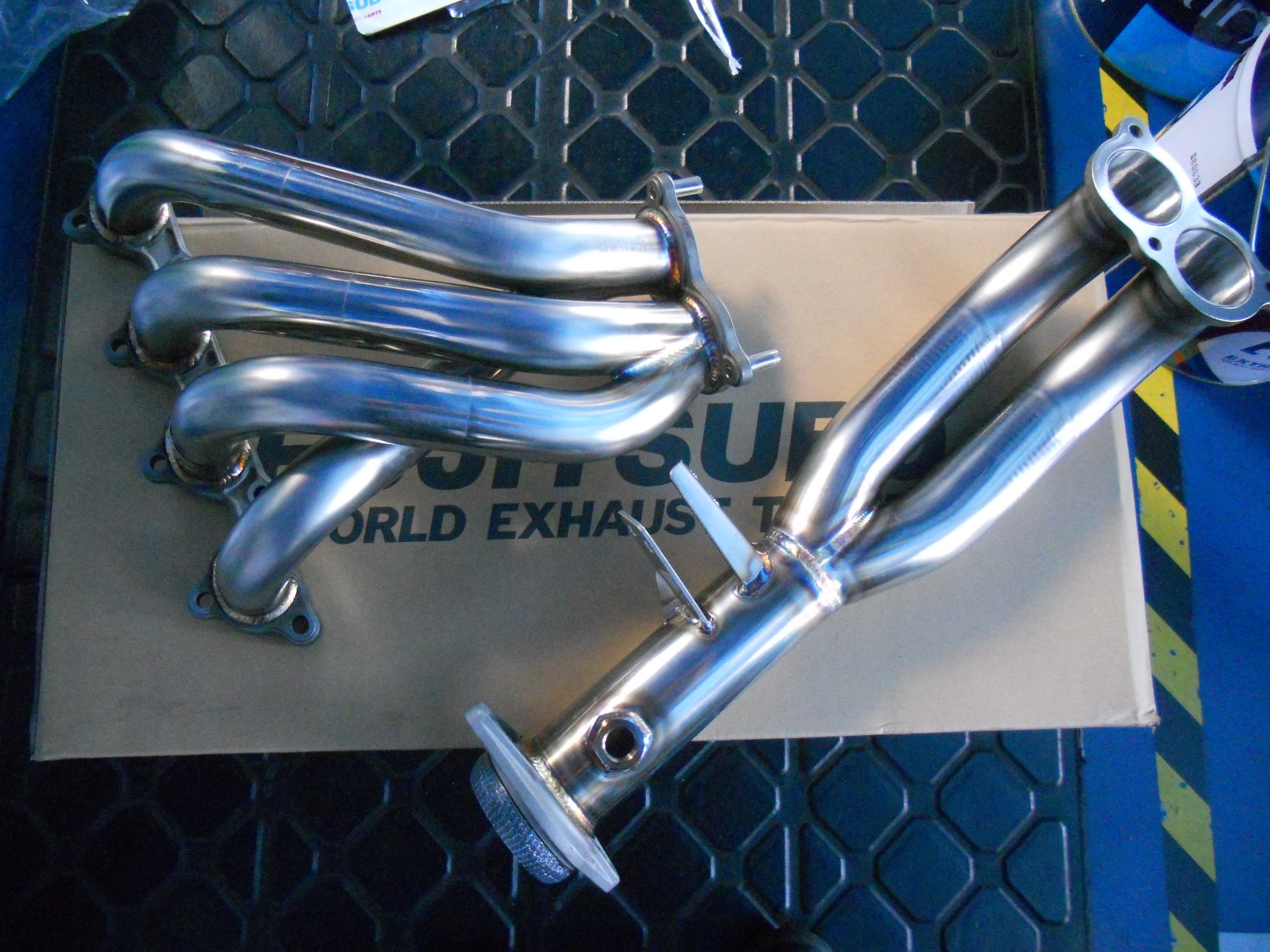 ホンダ　シビック　EK4エキマニ　エキゾーストマニホールド ワケアリ　ek9 MAXIM WORKS(マキシムワークス) エキゾーストマニホールド