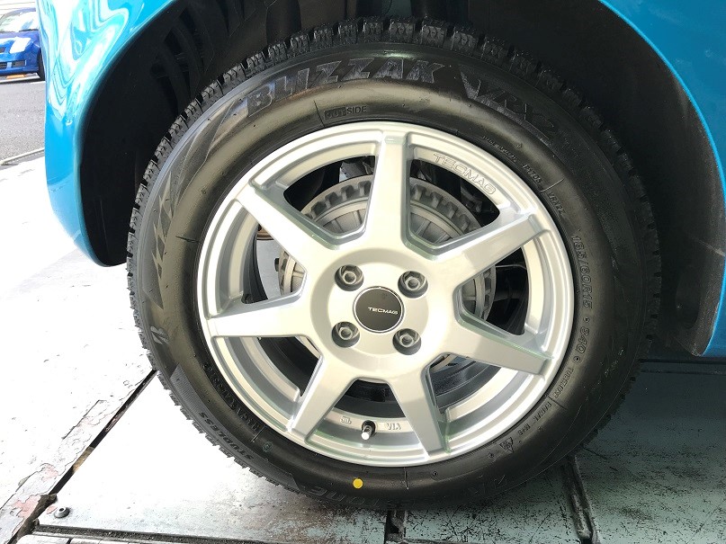 ルノー トゥインゴ スタッドレスセット装着 | ルノー トゥインゴ