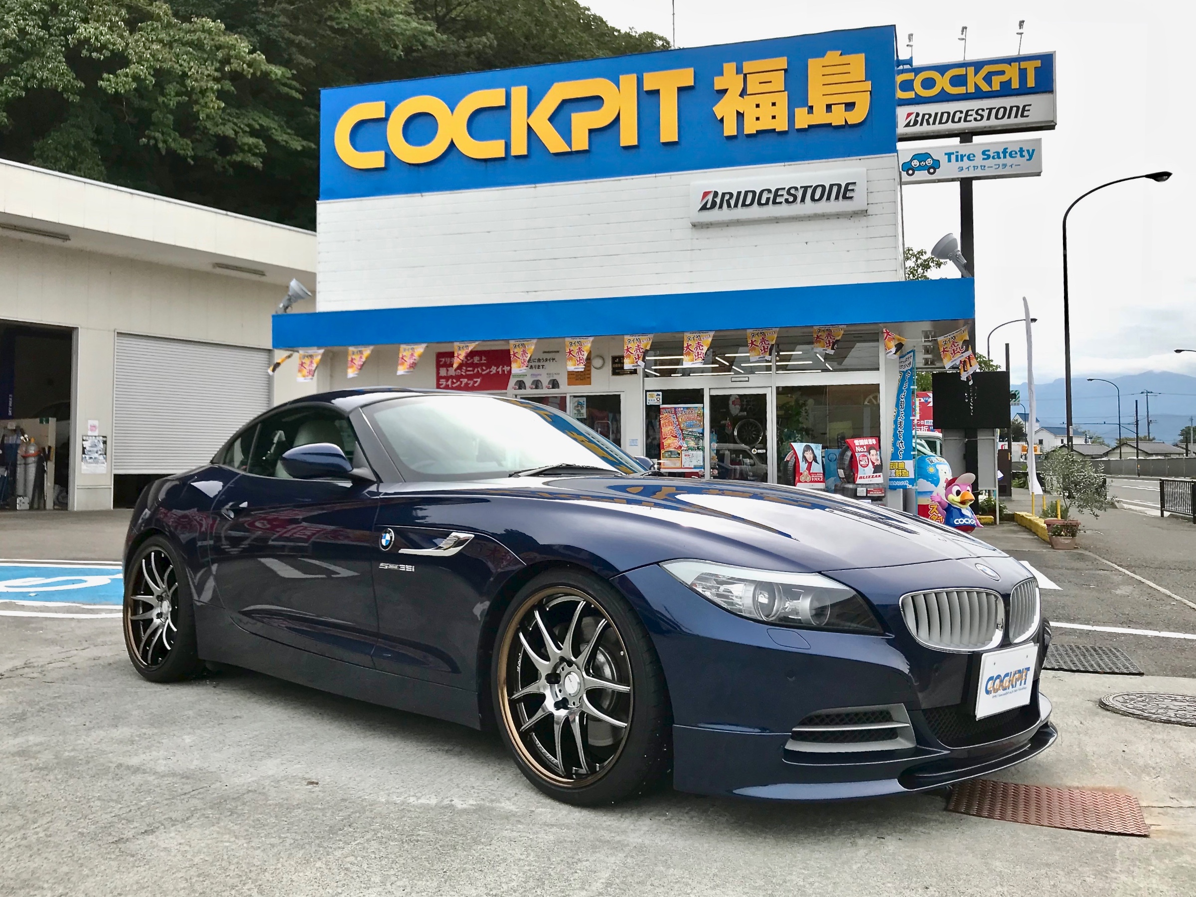 E89 BMW Z4 ✖ POTENZA S007A ✖ WORK EMOTION CR 2P | BMW Z4 タイヤ
