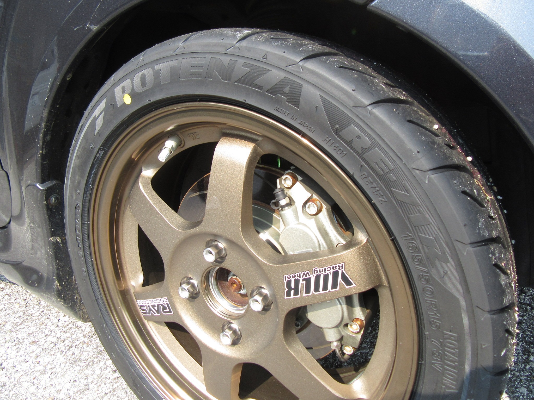 スバル R1（RJ1）& POTENZA RE-71R（ポテンザ アールイー・ナナイチ