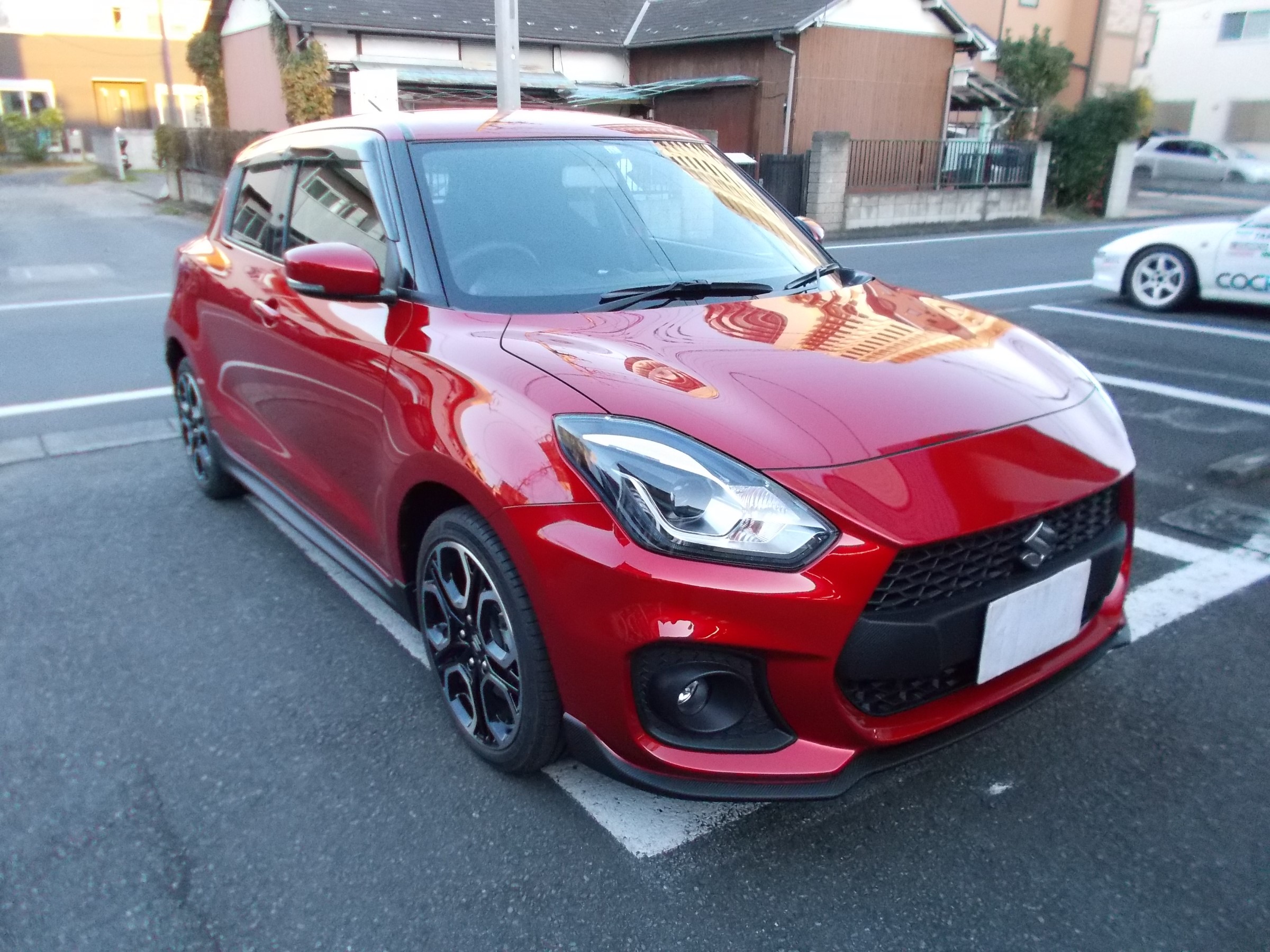 スイフトスポーツ ウェッズ製アルミホイール「カルッシャー