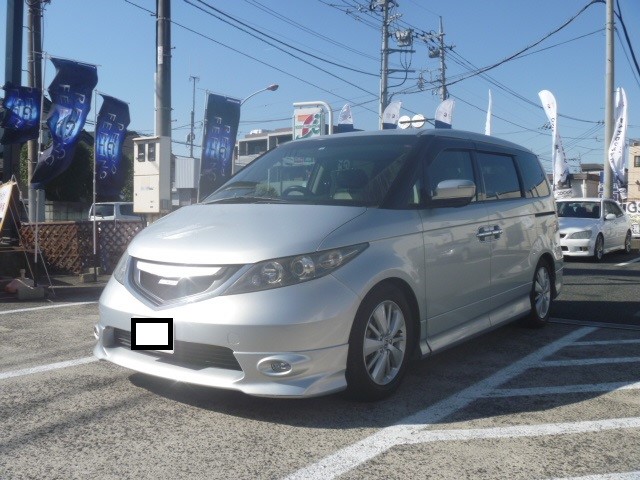 遠方より遥々ご来店 ありがとうございます ホンダ エリシオン 足まわり サスペンション ブレーキ アライメント調整 アフターパーツ取り付け事例 コクピット 麻生 お店の得意技紹介