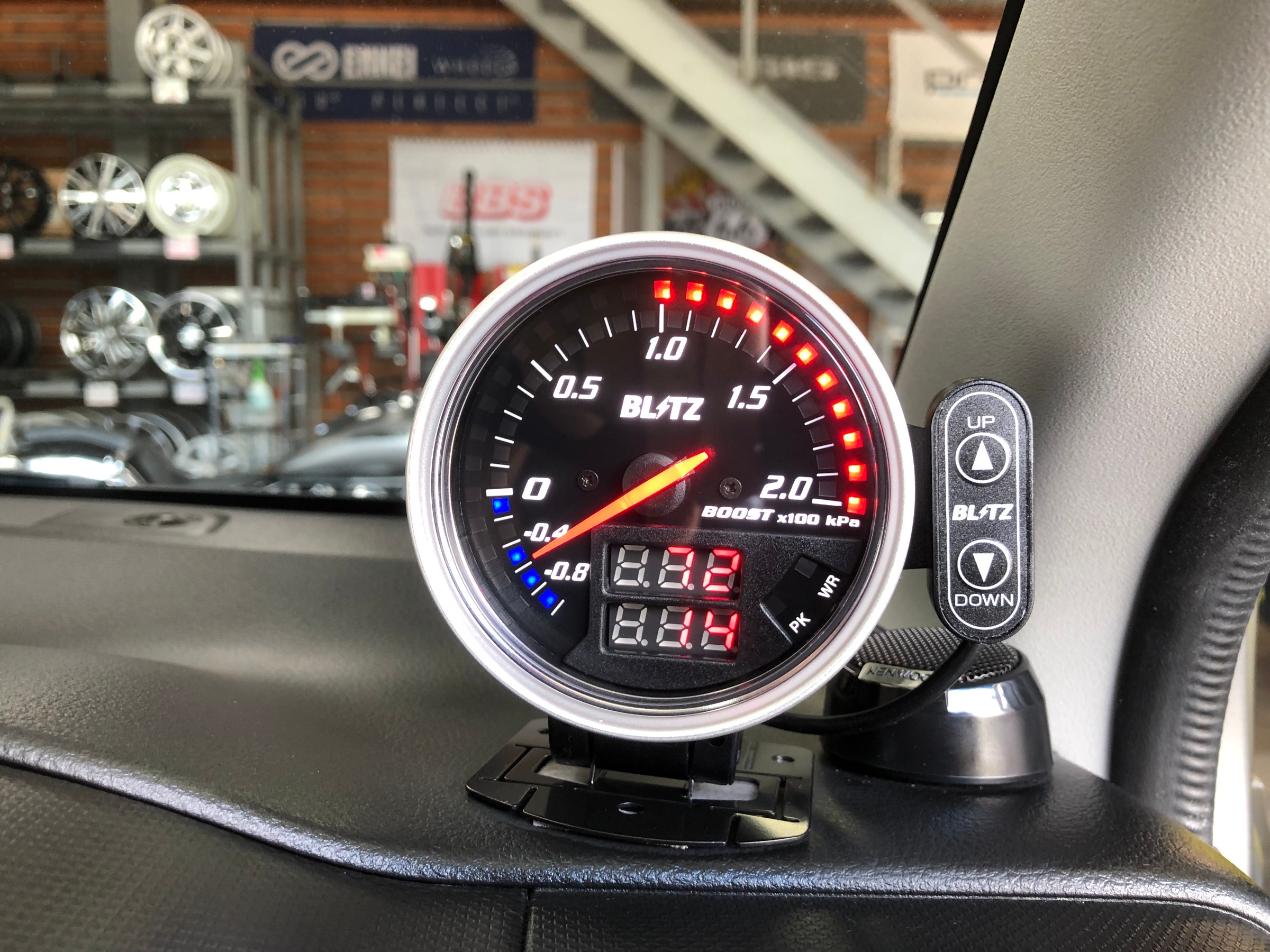 BLITZ(ブリッツ) OBD接続 FLD METER(FLDメーター) BOOST (ブースト