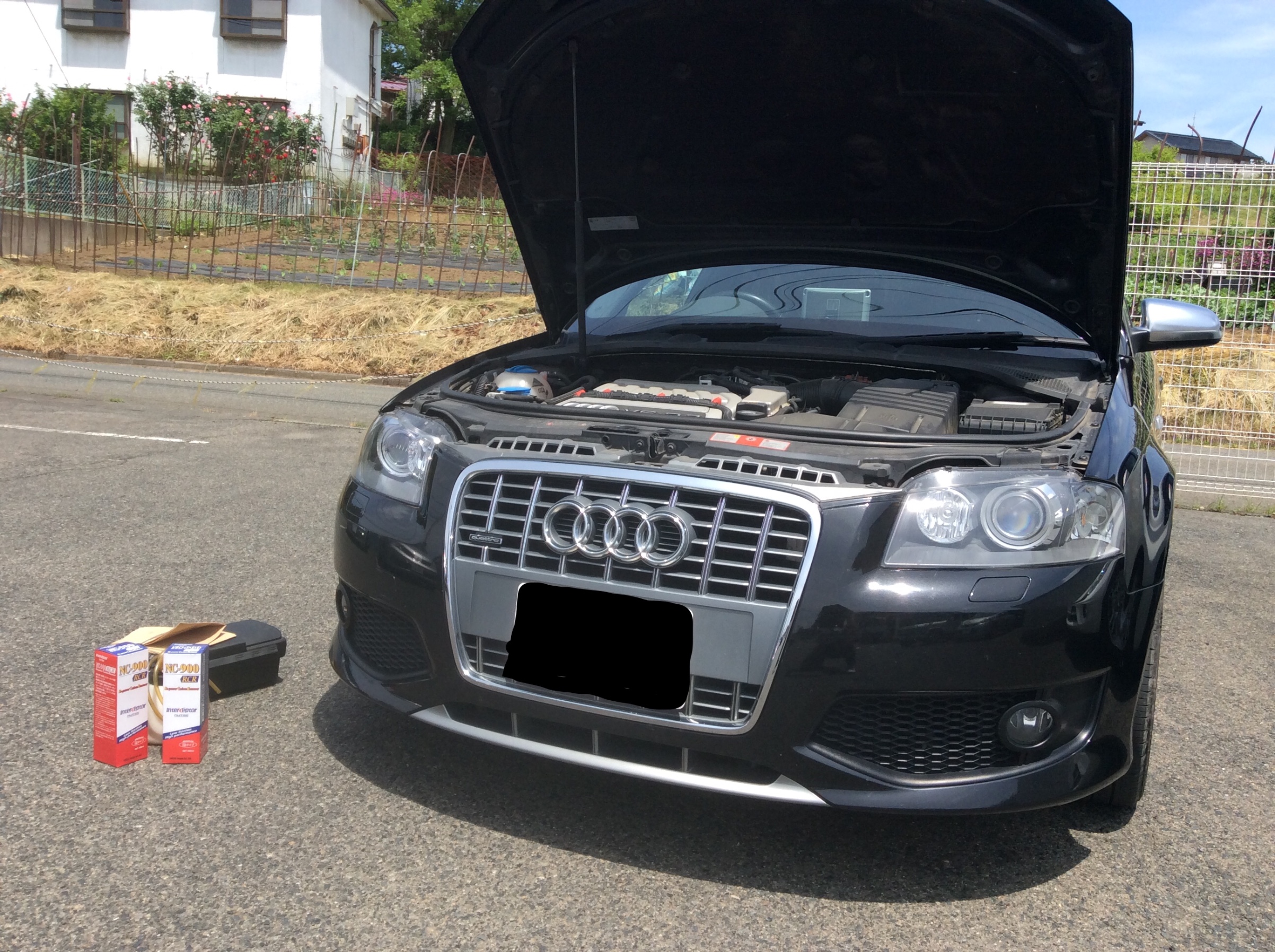 AUDI A3 」に NUTEC ケミカルオーバーホール 《 Power UP program
