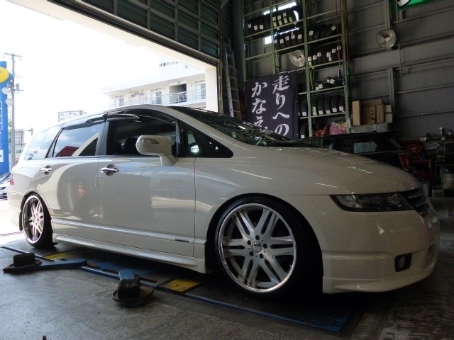 Work ワーク Workzistance ワークジスタンス W5s 取付 ホンダ オデッセイ アブソルート Rb2 ホンダ オデッセイ ホイール タイヤ タイヤ ホイール交換 フィールの日記 スタイルコクピット フィール 車のカスタマイズにかかわるスタッフより