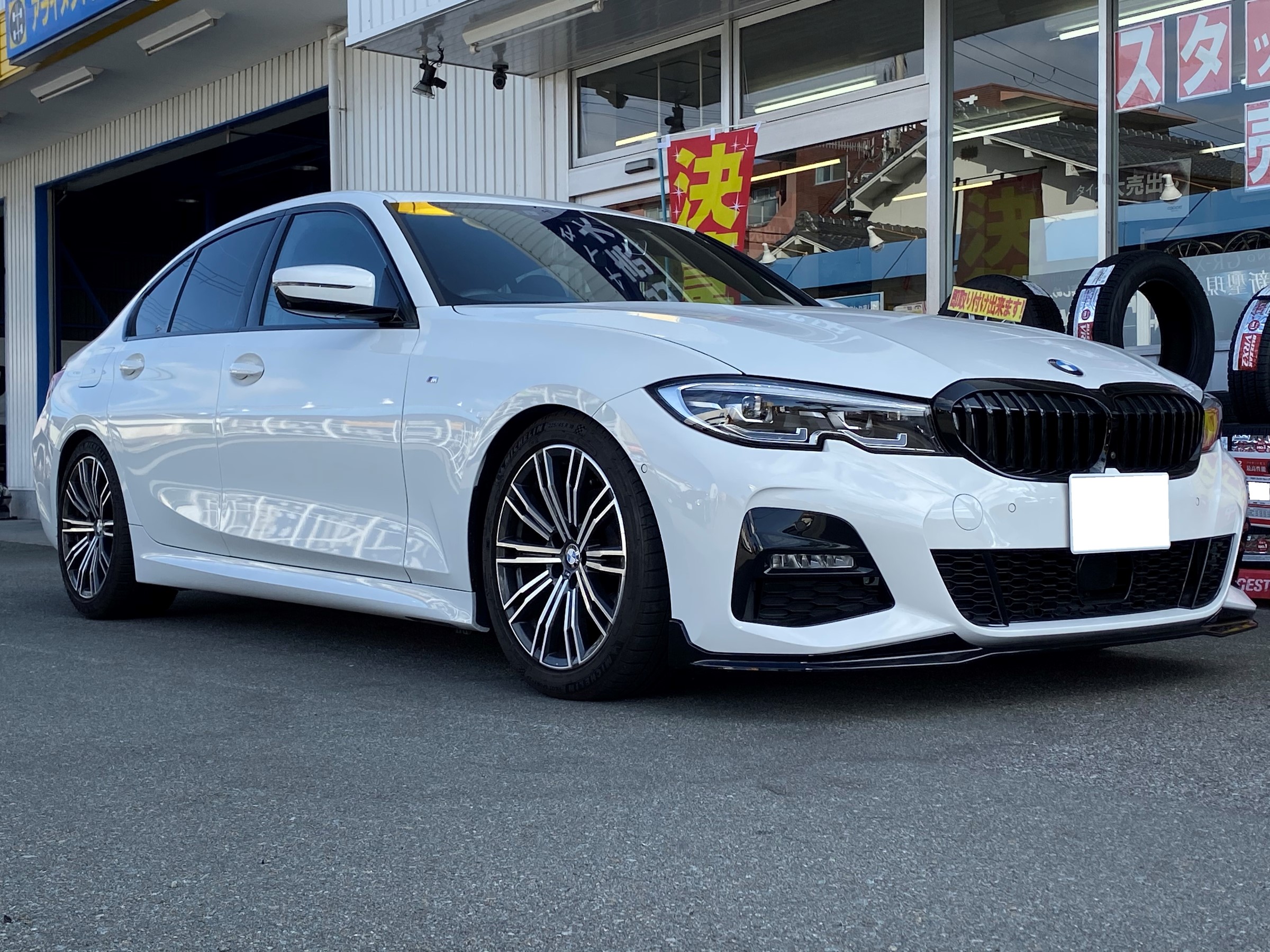 ☆ BMW New ３シリーズ G20 KW Ver.3 早速取り付けていきます 