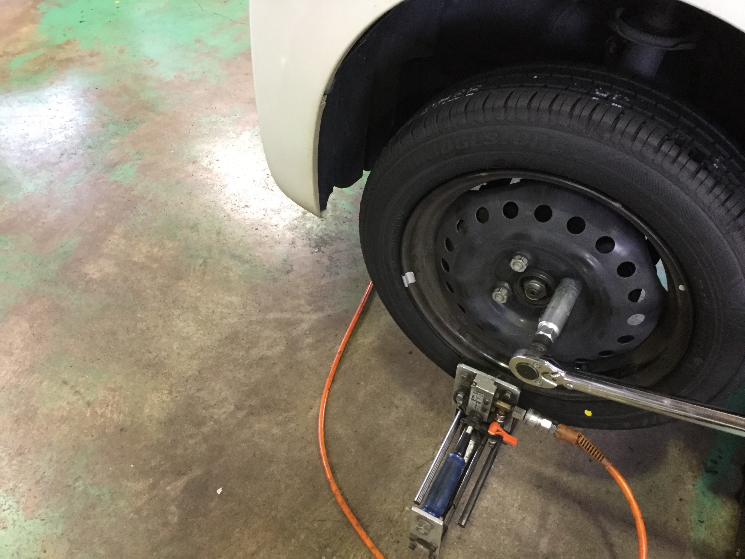 センターフィット取り付け