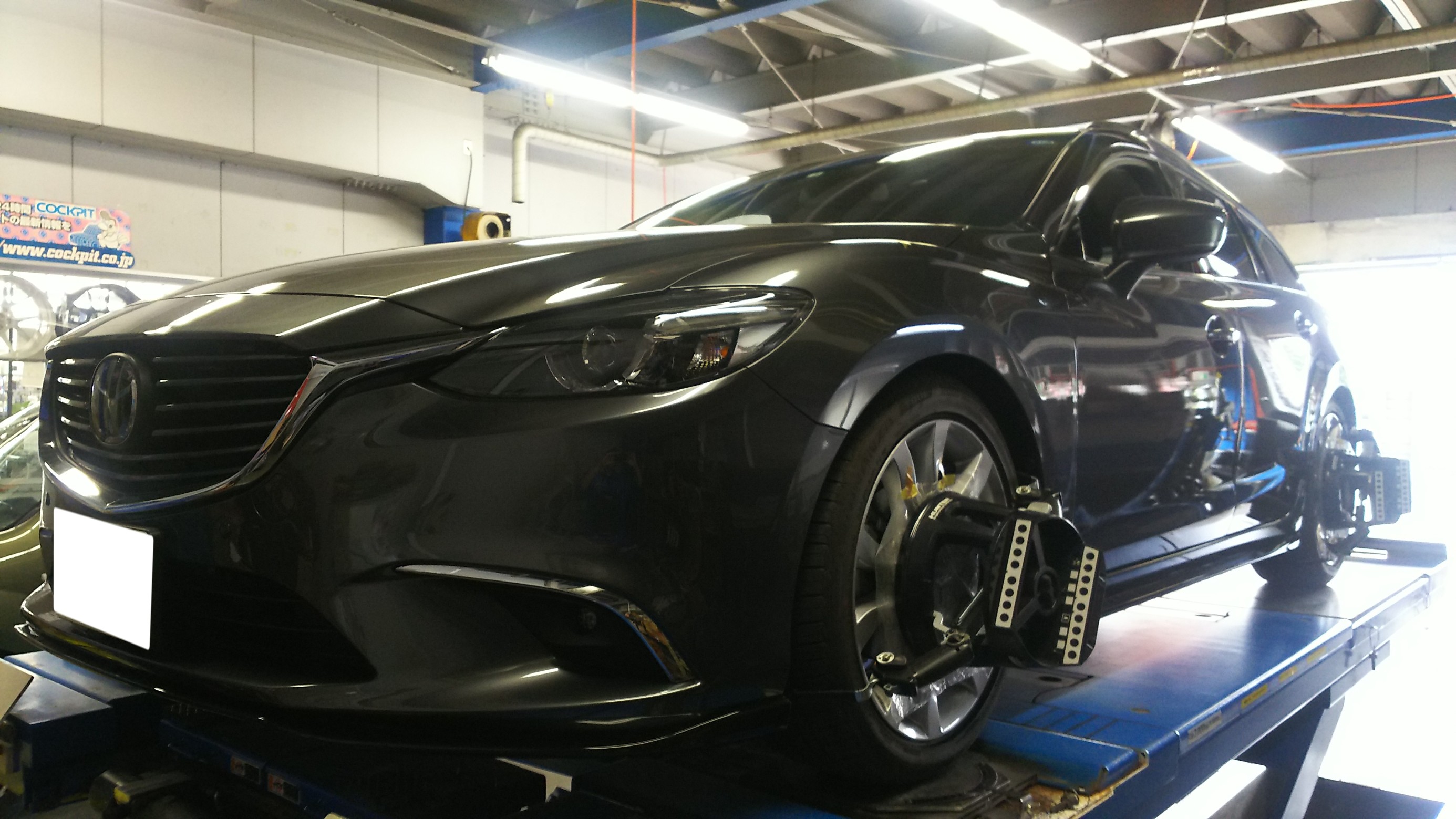 GJアテンザワゴン × TEIN FLEX Z ＆ EDFC！ | マツダ アテンザワゴン 