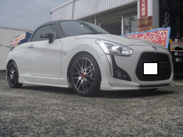 やっぱり 車高調 笑 ダイハツ コペン 足まわり サスペンション ブレーキ 足まわり サスペンション ブレーキ サスペンションパーツ関連取付 アフターパーツ取り付け事例 コクピット 麻生 お店の得意技紹介