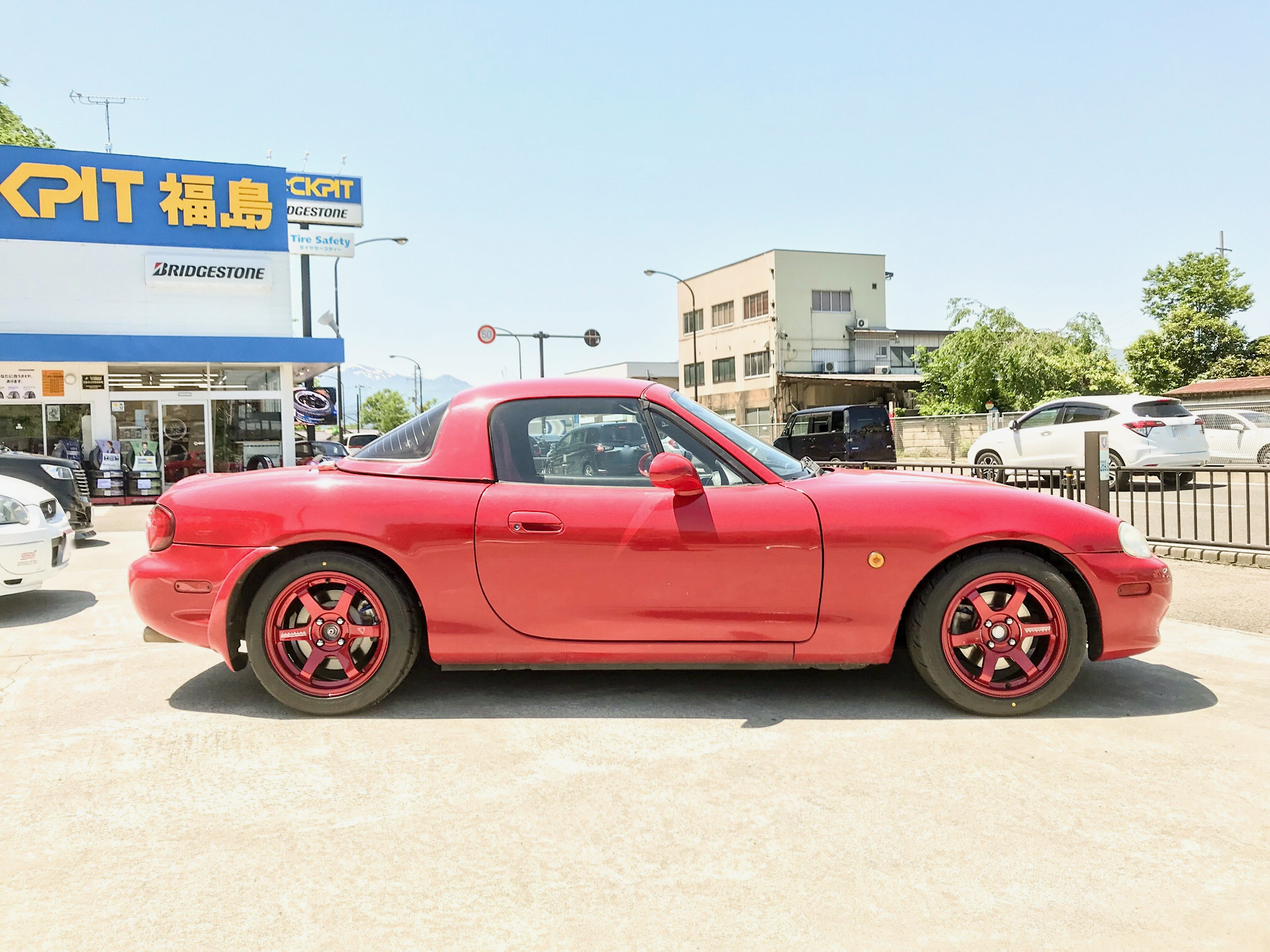 NB8C MAZDA Roadster ✖ POTENZA RE-71R ✖ VOLK RACING TE37 SONIC