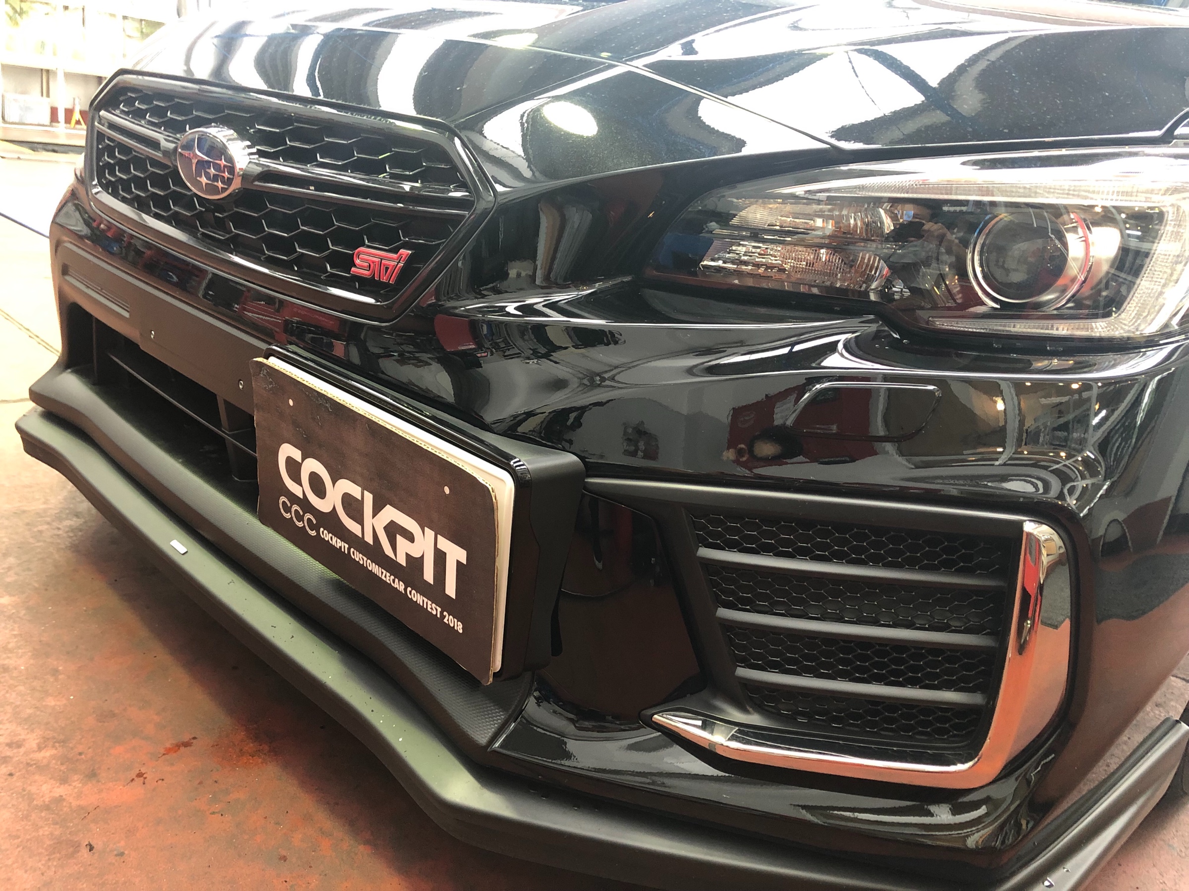 SUBARU WRX STI KOUKI × CUSCO street ZERO A  ナンバー移設 | スバル WRX STI  足まわり（サスペンション・ブレーキ） | スタッフ 日記 | コクピット 荒井 | 車のカスタマイズにかかわるスタッフより