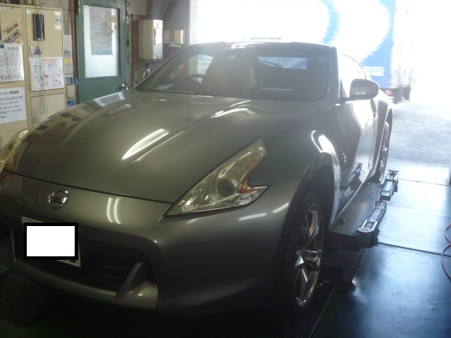イZ34 STスタットレスタイヤとホイールナット付き(市原市引き取り限定) Z34 NISMO に ダンロップ ウィンターマックス02 18インチ