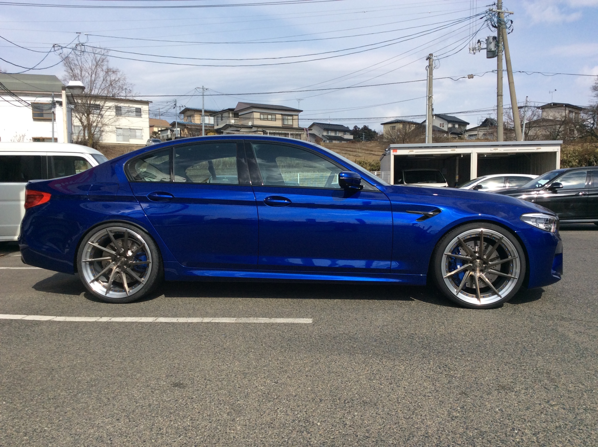 BMW M5に『 BC FORGED 』 | BMW M5 ホイール タイヤ > タイヤ