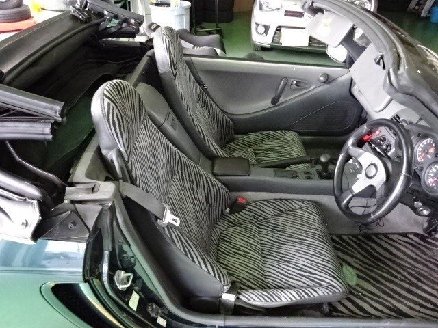 ビート レカロシート取付け ホンダ ビート インテリア インテリア ステアリング シート交換 スタッフ日記 コクピット さつま岸和田