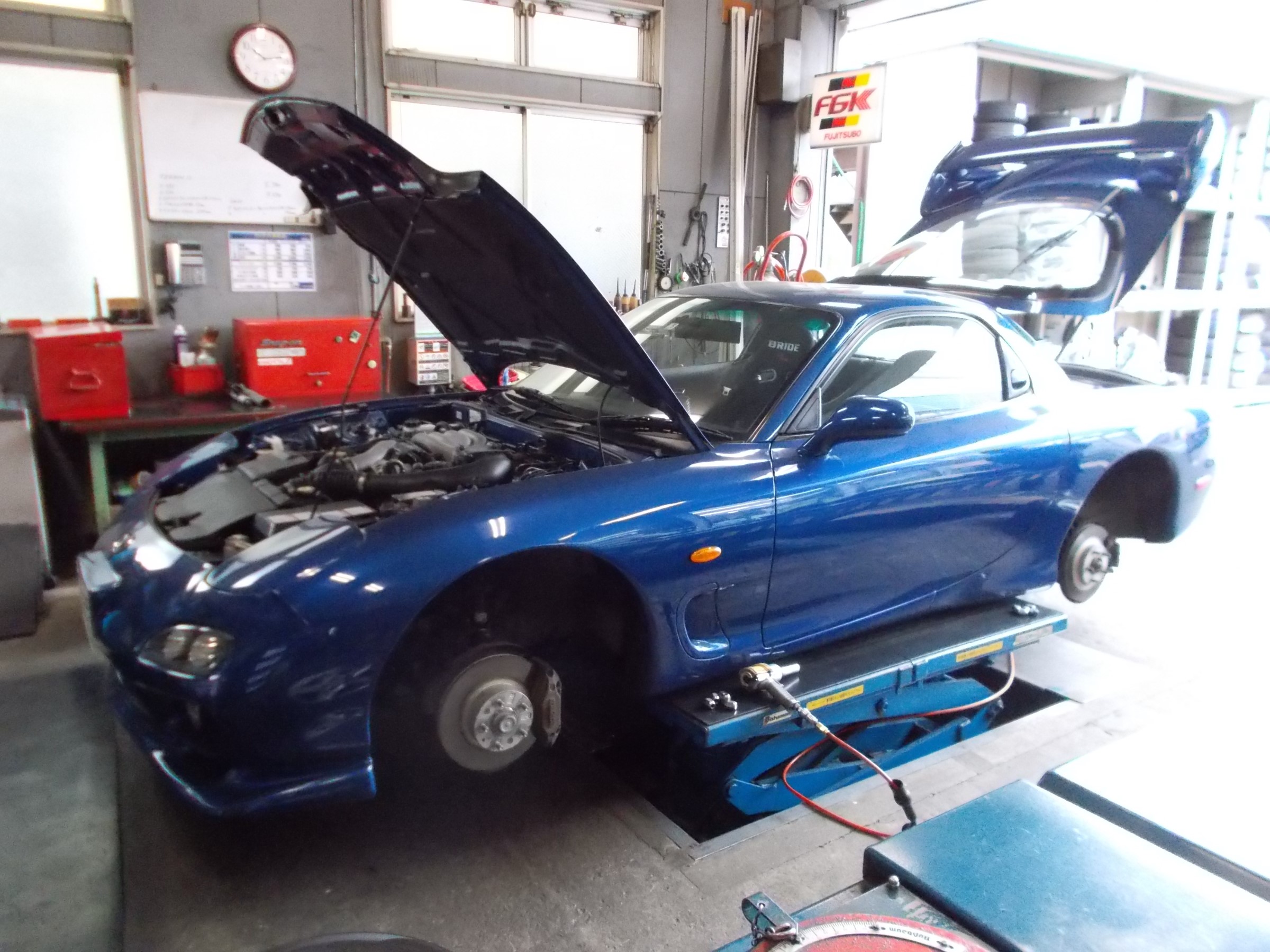 RX-7 純正ビルシュタインショックのオーバーホール