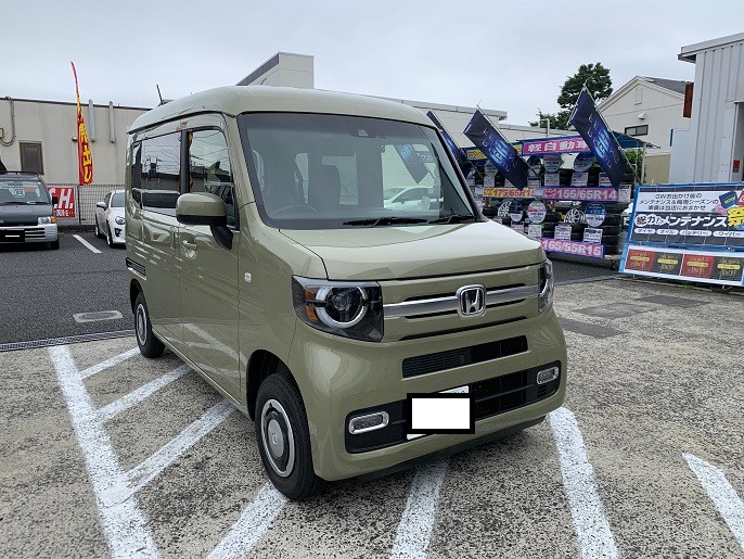 新車 N Vanにナビ ドラレコの取り付け ホンダ N Van Av カーナビ ドライブレコーダー Etc Av カーナビ ドライブレコーダー Etc ナビゲーション取付 Av用品取り付け作業事例 コクピット 麻生 お店の取付加工事例紹介