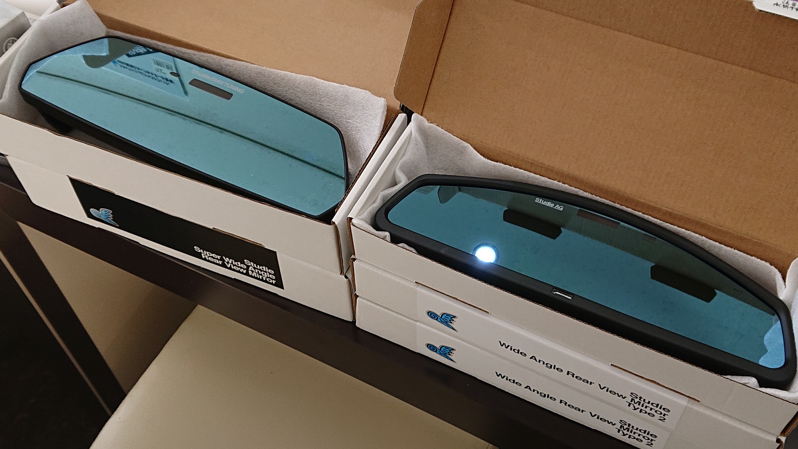 BMW E型＆F型と MINI F型オーナーへ❤ 新商品 Studie Wide Angle Rear View Mirror Type2 が早速入荷  ♪ | BMW インテリア インテリア > ステアリング/シート交換 | Feel Book | スタイルコクピット フィール |  車のカスタマイズにかかわるスタッフより