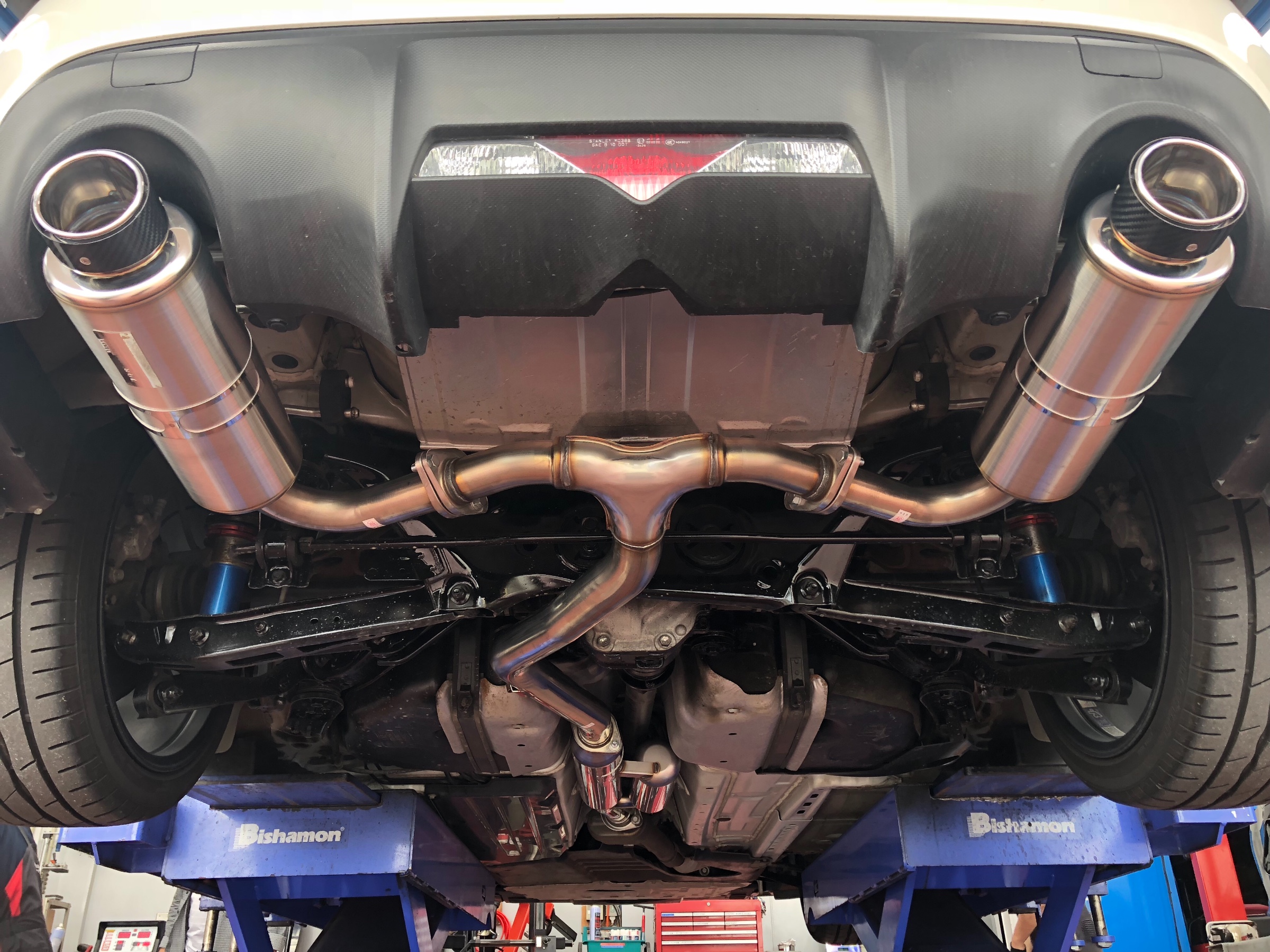 鉄板マフラー 『 HKS Hi-power SPEC-L 』 x TOYOTA 86 | トヨタ 86 吸