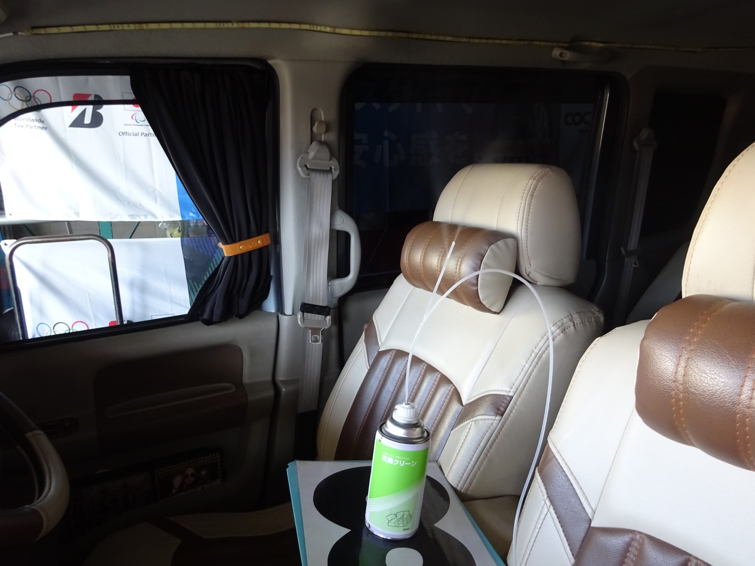 冬場もエアコン消臭人気です スズキ エブリイワゴン Staff日記 コクピット さつま貝塚 車のカスタマイズにかかわるスタッフより
