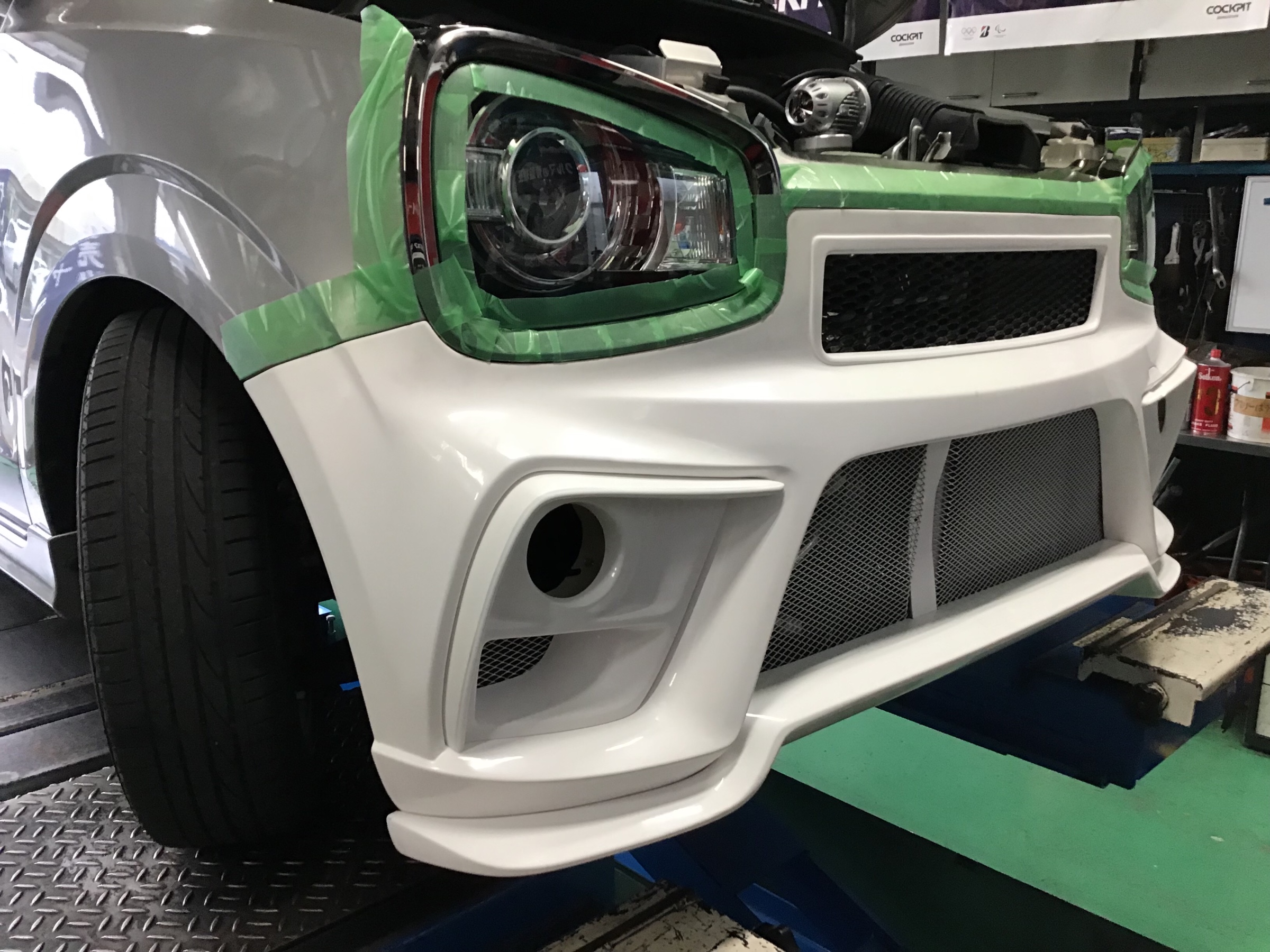 スズキ HA36S アルトワークス フロントバンパー新車時取り外し品 新車外し アルトワークス フロントバンパー