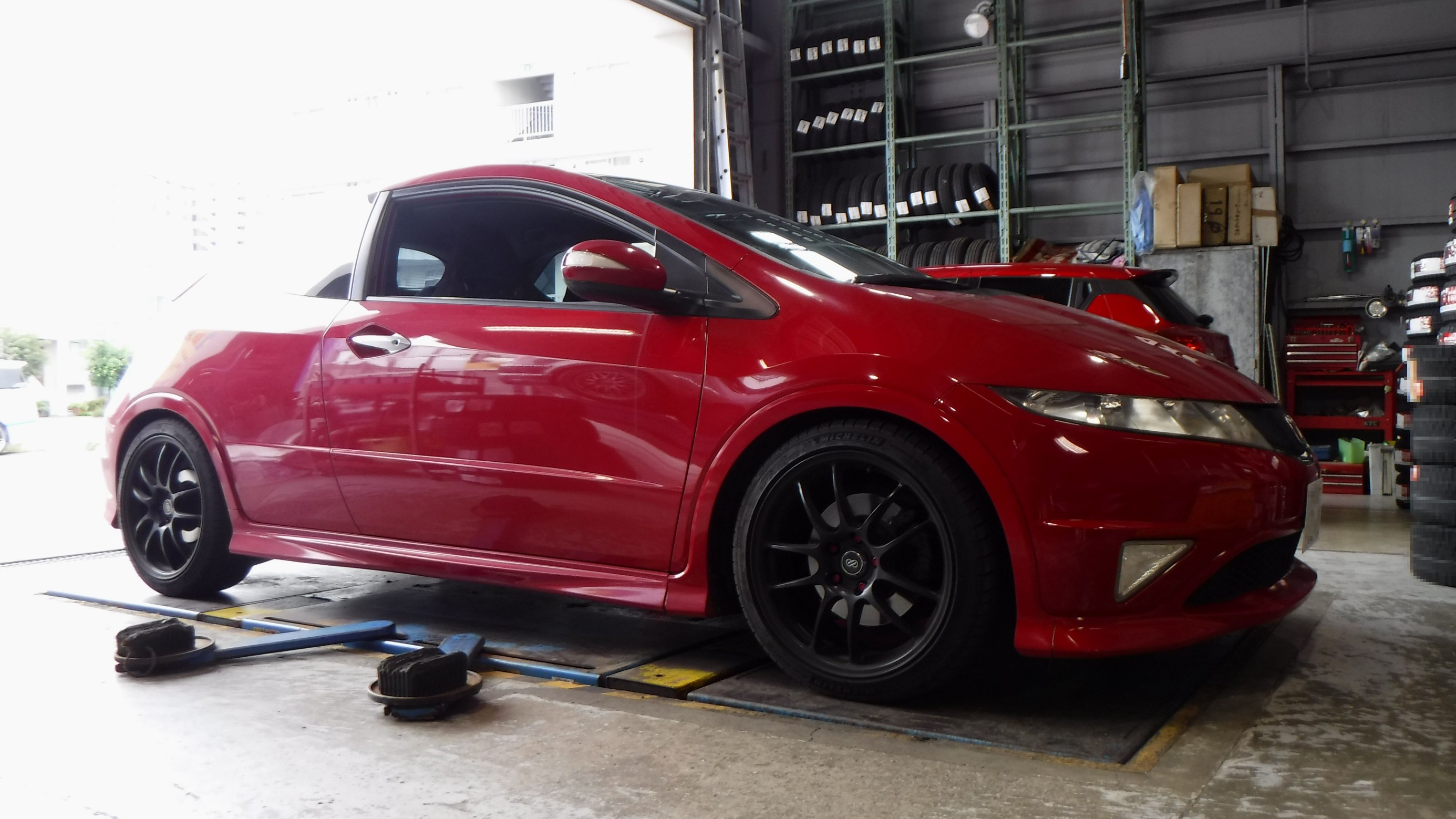Kw カーヴェー Version 2 取付 4輪アライメント測定 調整作業 ホンダ Civic Type R Euro Fn2 ホンダ シビックタイプr 足まわり サスペンション ブレーキ ホイール 4輪トータルアライメント測定 調整 フィールの日記 スタイルコクピット フィール