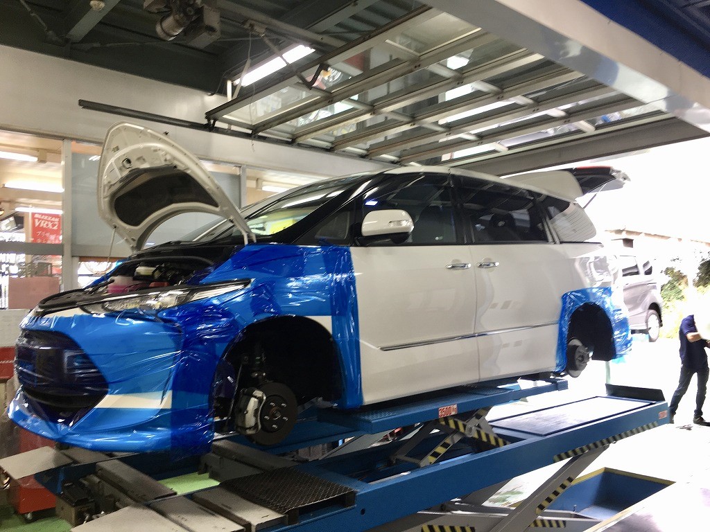 エスティマ WORKグノーシスHR201・TEINフレックスZ エスティマ WORKグノーシスHR201・TEINフレックスZ