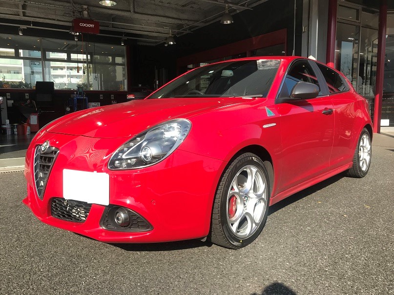 アルファロメオ ジュリエッタ 極上9分山 国産スタッドレス 225/45R17