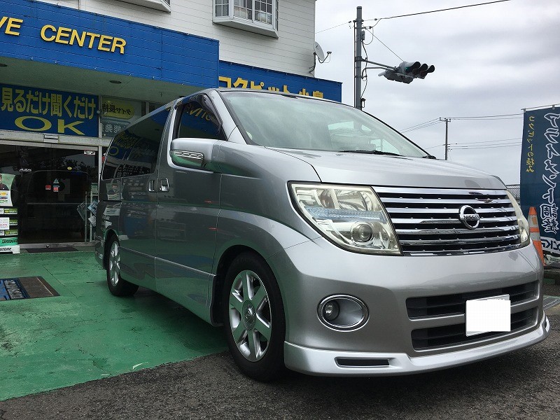 エルグランドE51 フジツボマフラー装着 | 日産 エルグランド 吸・排気