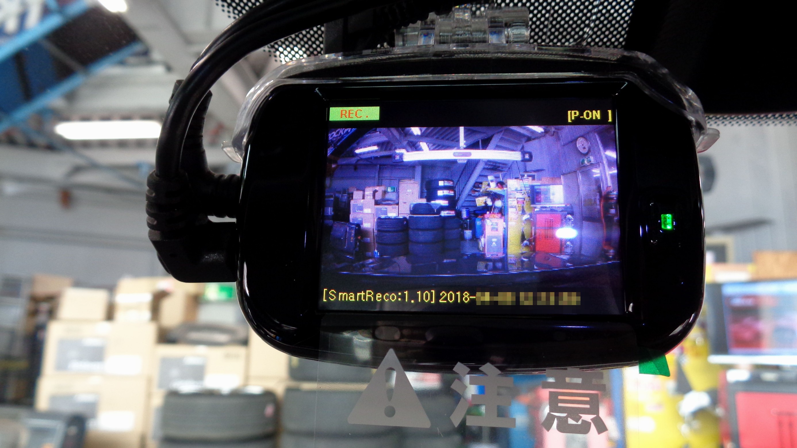 BREX ドライブレコーダー Smart Reco BCC510 & リアカメラ BCC520 取付