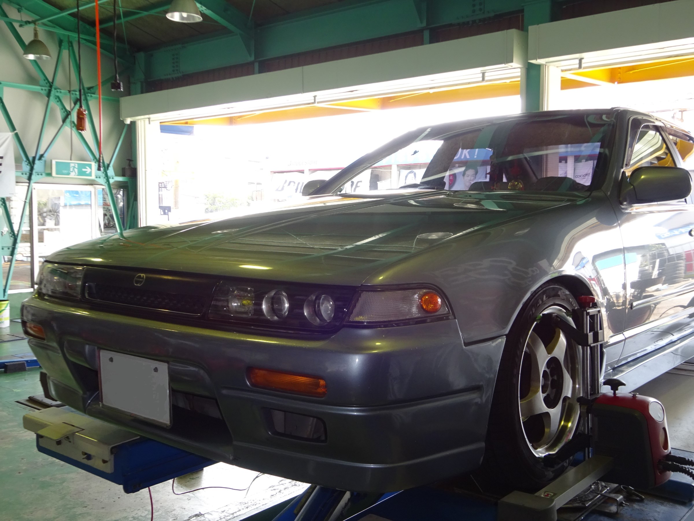 A31セフィーロ 車高調整・アライメント調整 | 日産 セフィーロ 足