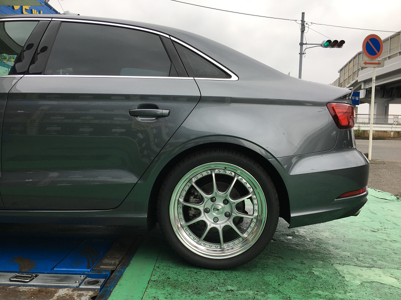 アウディA3にXYZ車高調取付 | アウディ A3 足まわり（サスペンション