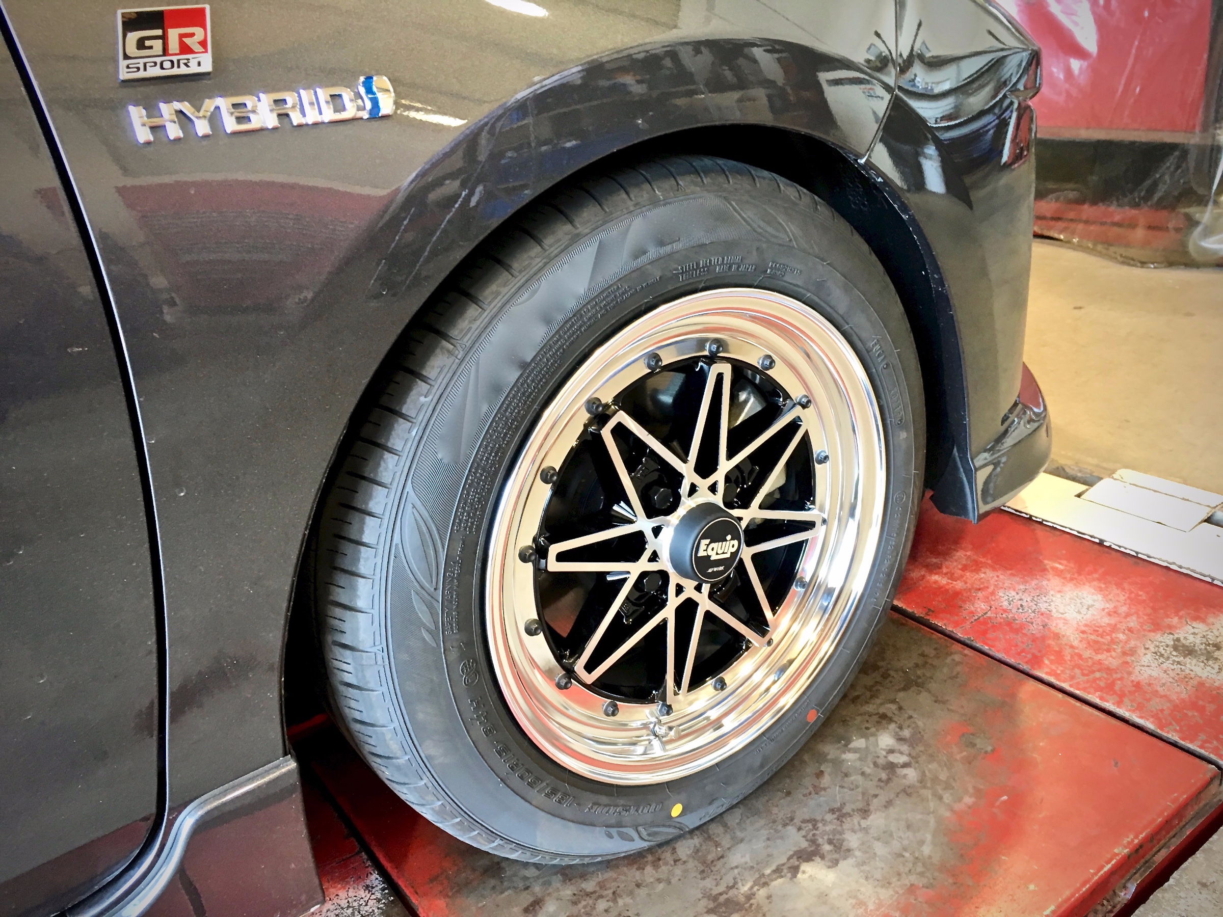 NHP10 TOYOTA AQUA GR SPORT ✖ WORK EQUIP 03 | トヨタ アクアGR