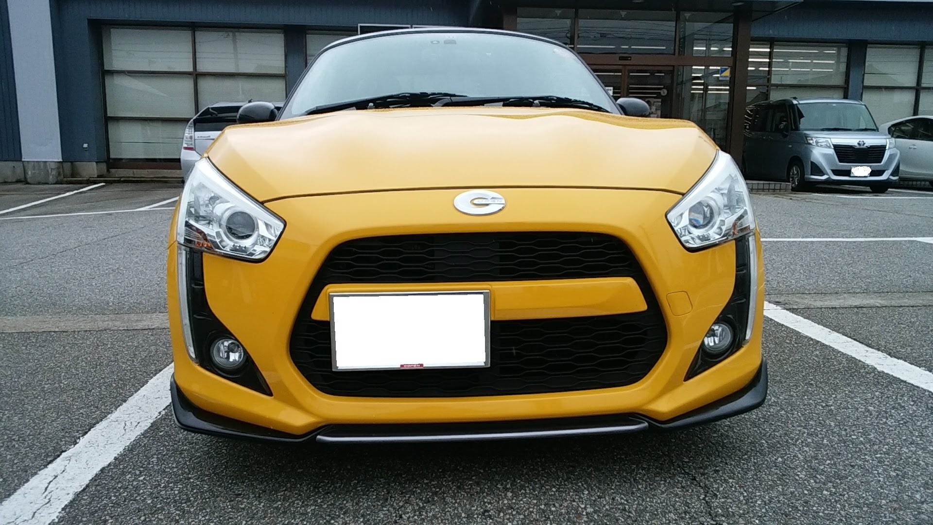 Dスポーツのエアロ ダイハツ コペン エクステリア スタッフ日記 コクピット 魚津 車のカスタマイズにかかわるスタッフより