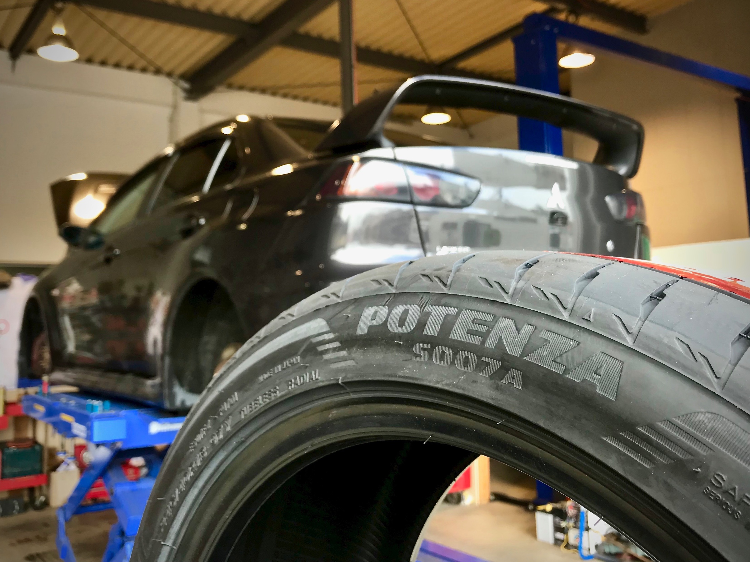 CZ4A MITSUBISHI LANCER EvolutionⅩ ✖ POTENZA S007A（エス・ゼロ