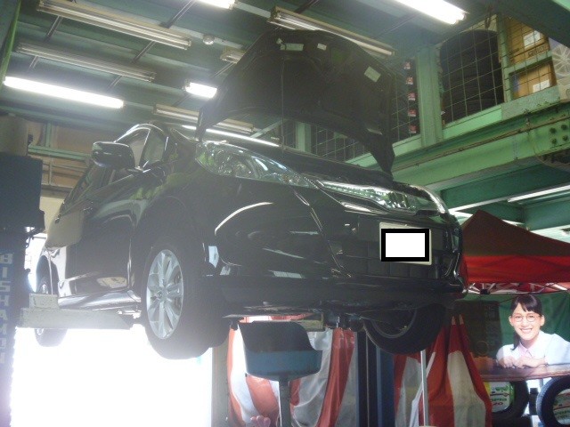 Ge6 フィットの車検メンテナンス ホンダ フィット メンテナンス オイル バッテリー他 その他 車検 店舗日記 コクピット 麻生 車のカスタマイズにかかわるスタッフより