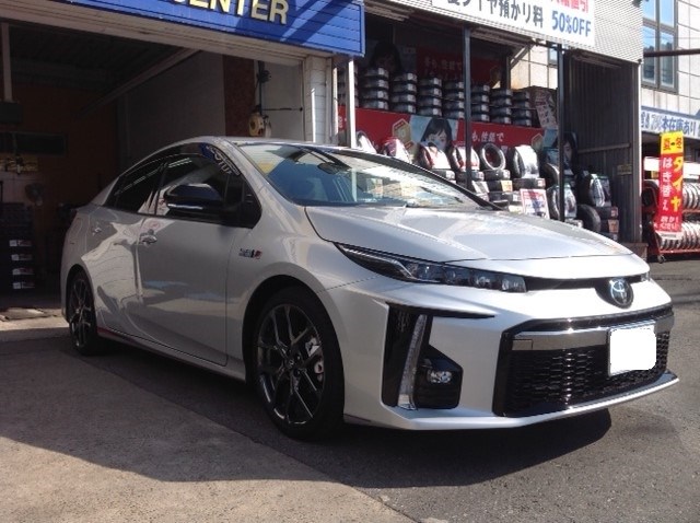 □プリウス PHV GR SPORT□ ～POTENZA アドレナリン SW005 ＆ VRX2 225 