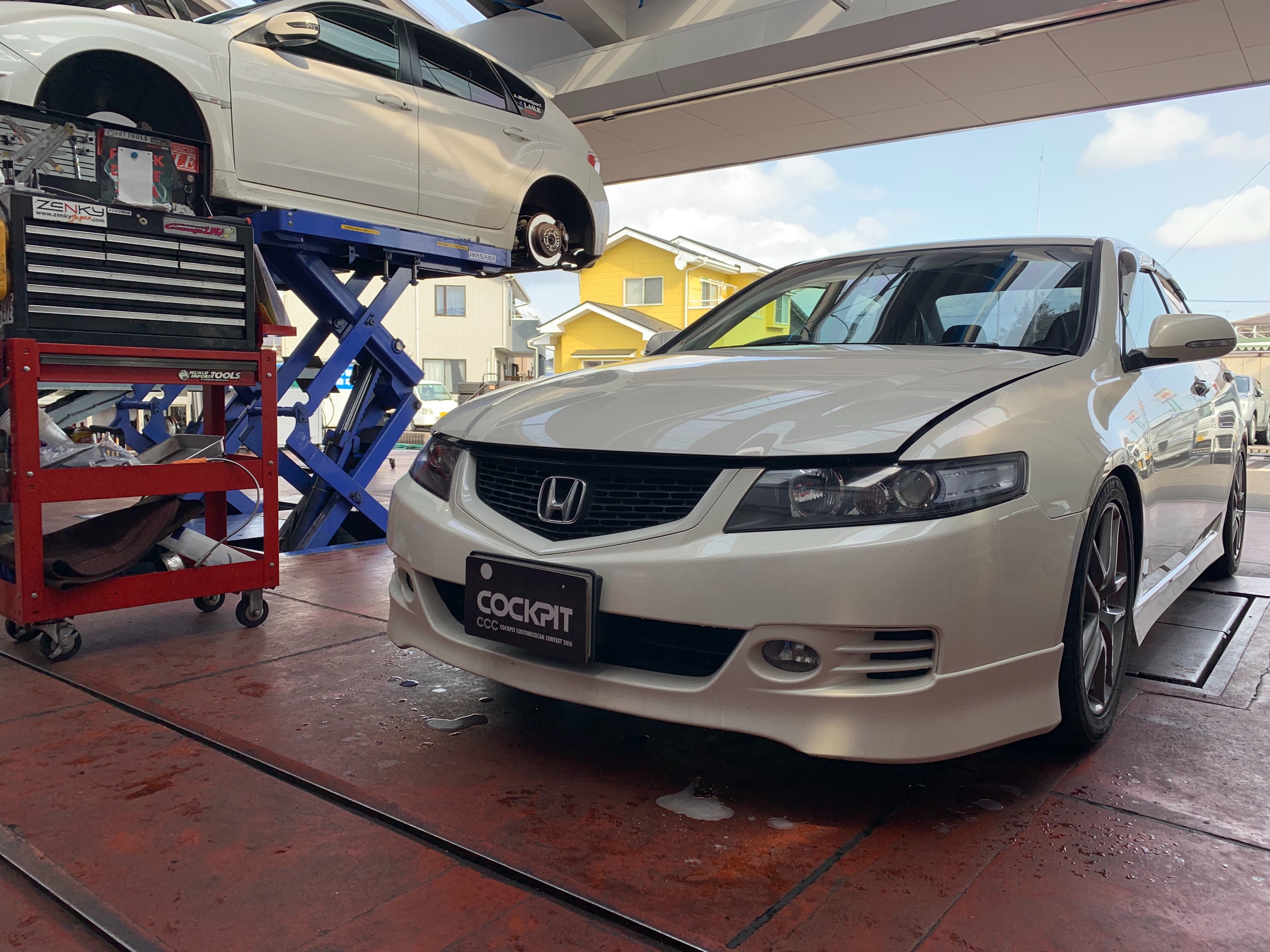 ◇HONDA アコード [CL7] 車検整備◇ | ホンダ アコード | スタッフ