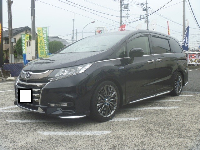 HONDA オデッセイ ハイブリッド アルミホイールセット取り付け