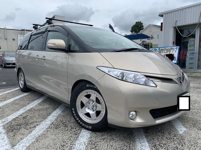 50エスティマに車高調取り付け☆ | トヨタ エスティマ 足まわり 50エスティマに車高調取り付け☆ | トヨタ エスティマ 足まわり