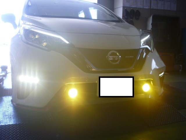 nismoフォグランプフィニッシャー LEDフォグランプ