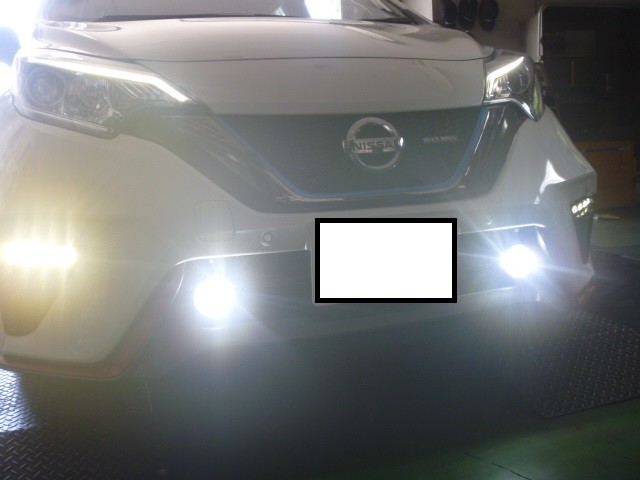 nismoフォグランプフィニッシャー LEDフォグランプ