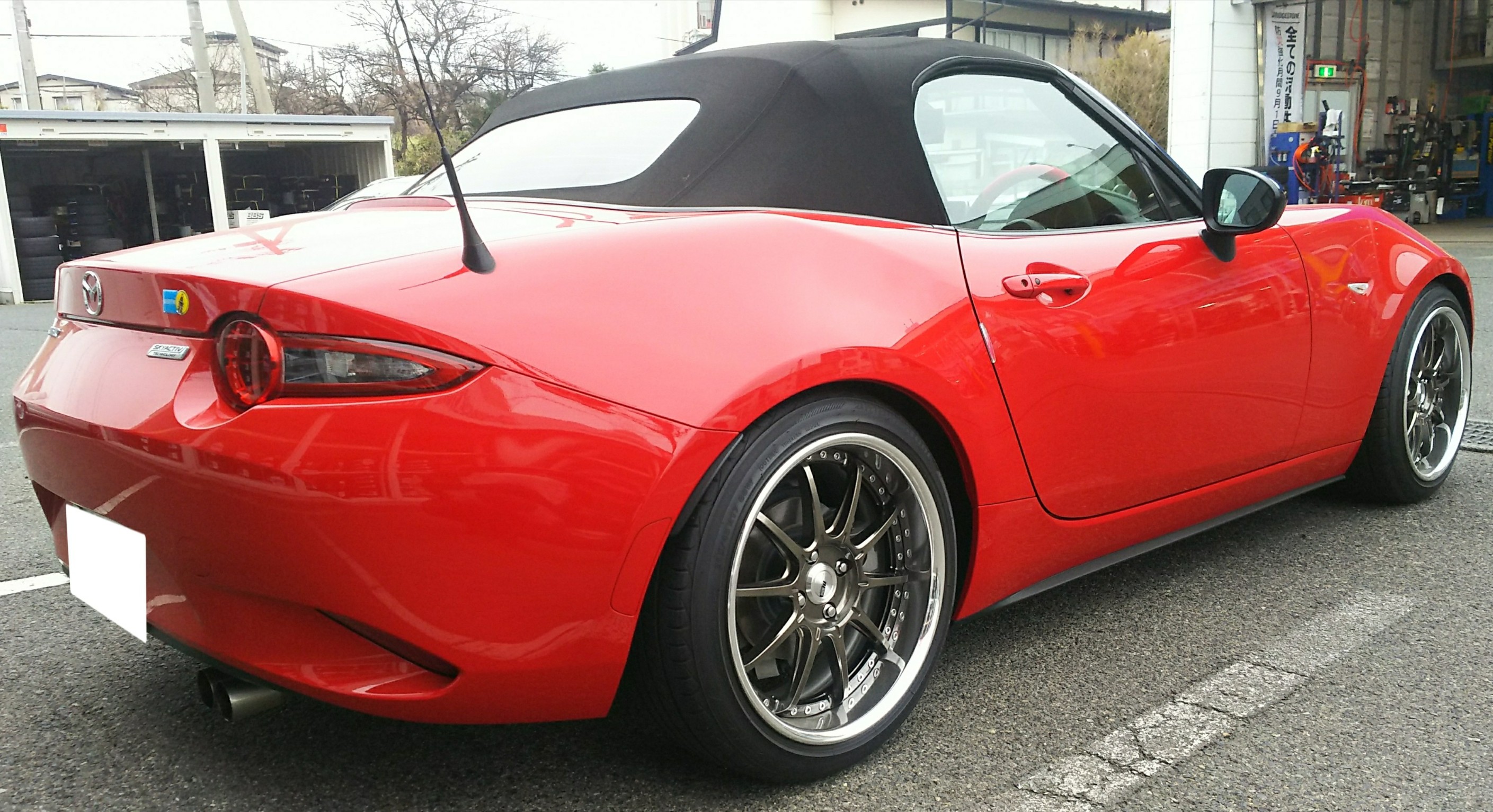 ND ROADSTER × BLITZ REAR SPOILER! | マツダ ロードスター