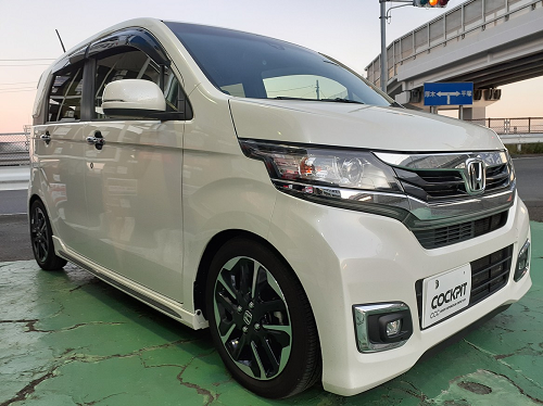 N-WGNのローダウン＆アライメント調整 | ホンダ N-WGNカスタム 足  